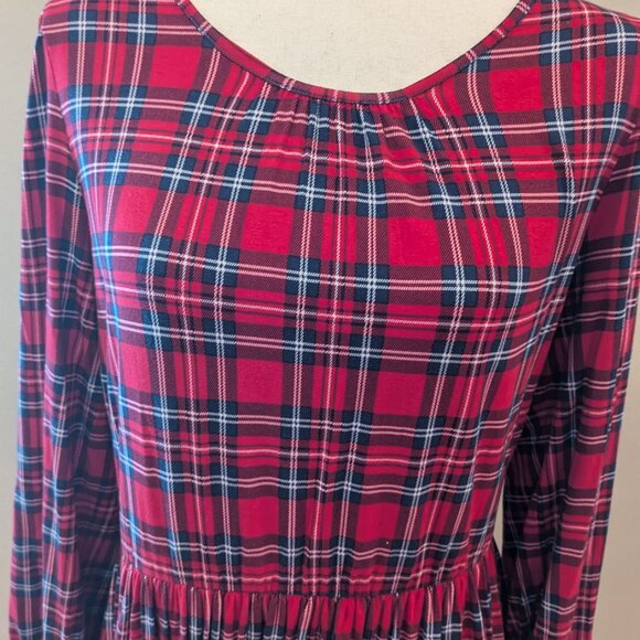 Draper James Fit and Flare Dress in Angie Plaid - Picture 10 of 11